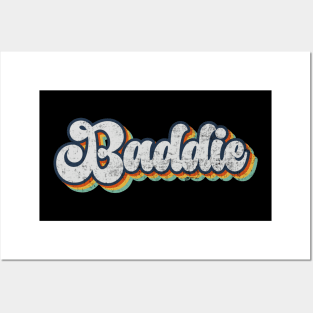 Baddie Retro Vintage Posters and Art